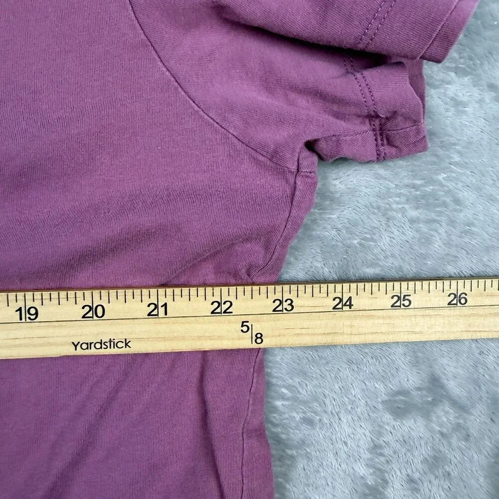 Nike Mini Middle Swoosh Essential T Shirt Purple Loose Fit Men’s Medium